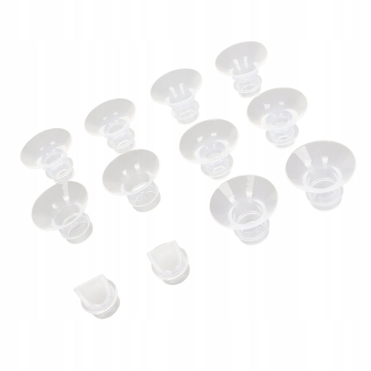 10pcs G7 Silicone Wearable Insert Chest Pump Collar