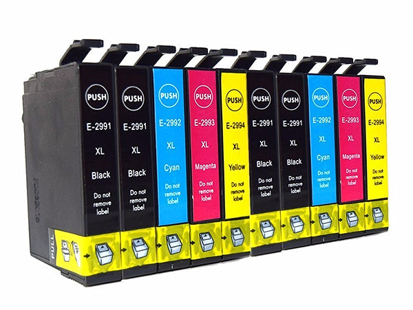 10x INKS FOR EPSON T2991 XP235 XP332 XP335 XP435