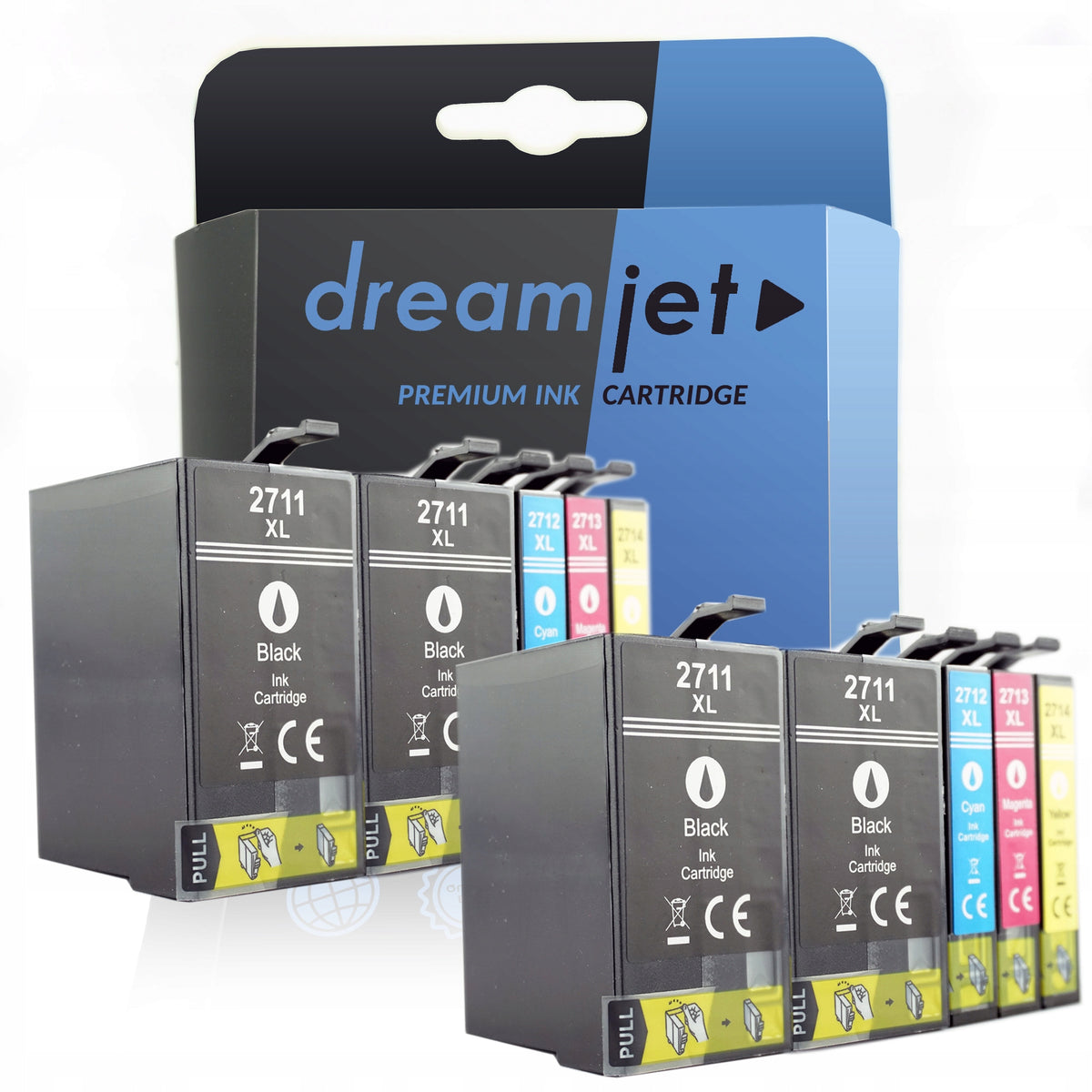 10x Ink Cartridges for Epson WorkForce WF7110 7210 7600 7610