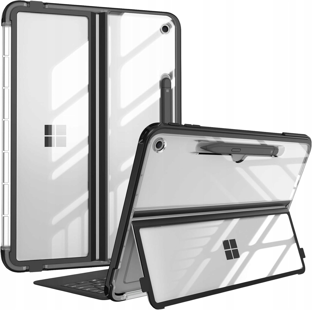 12 INCH TABLET PROTECTIVE CASE WITH CLEAR BACK COVER