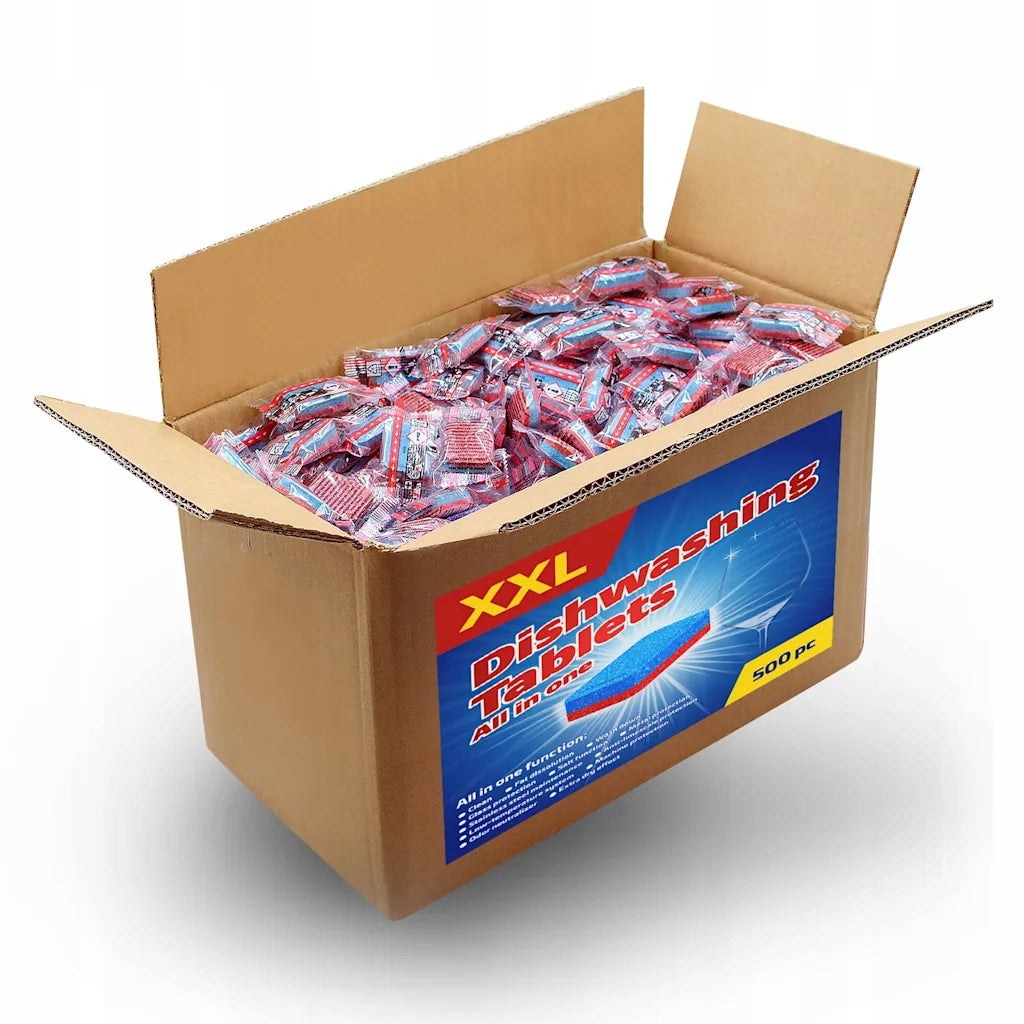 12-in-1 Dishwasher Tablets, Intensive Cleaning, Safe and Effective