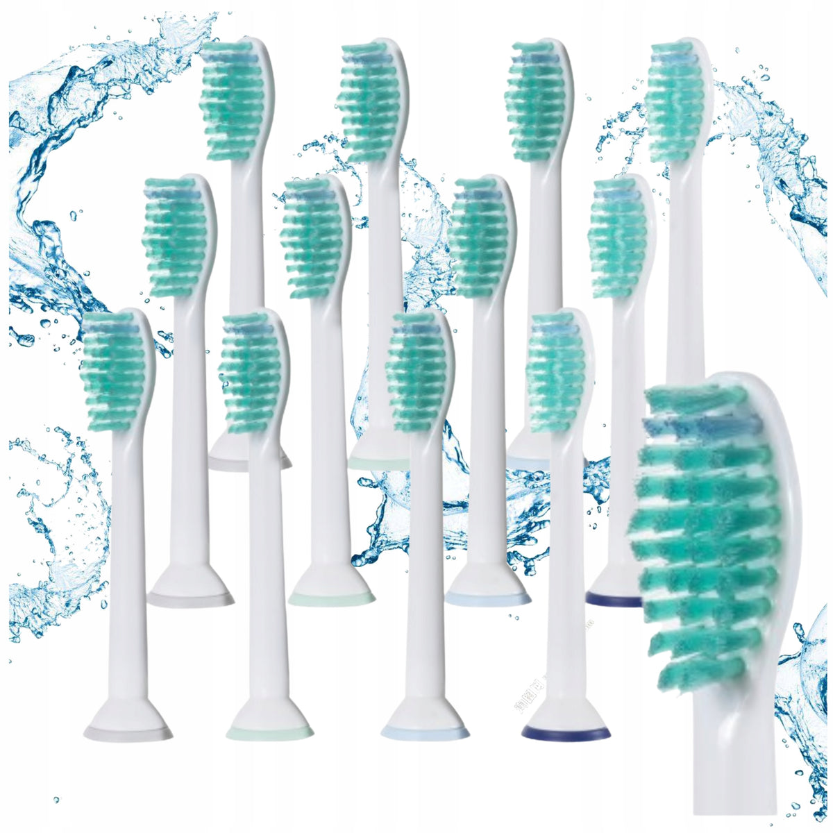 12x PHILIPS SONICARE Sonic Toothbrush Tips - Replacements