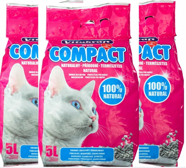 15L Cat Litter for Litter Box BENTONITE CLUMPING DUST-FREE FINE