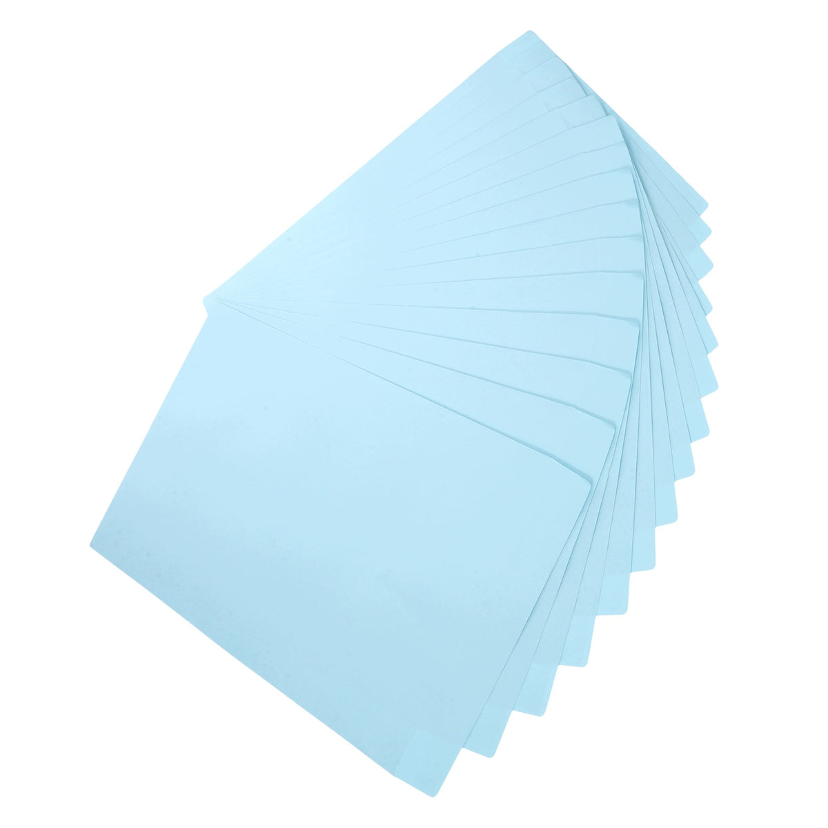 15PCS ECO-FRIENDLY SKY-BLUE PAPER ENVELOPES FOR OFFICE AND MAIL