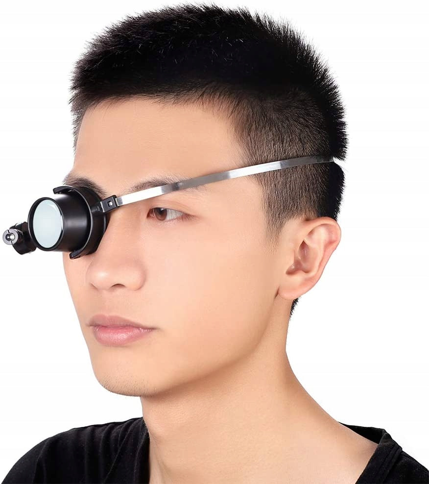 15x magnifying glass with LED lamp TEAD LAP Solt Color white