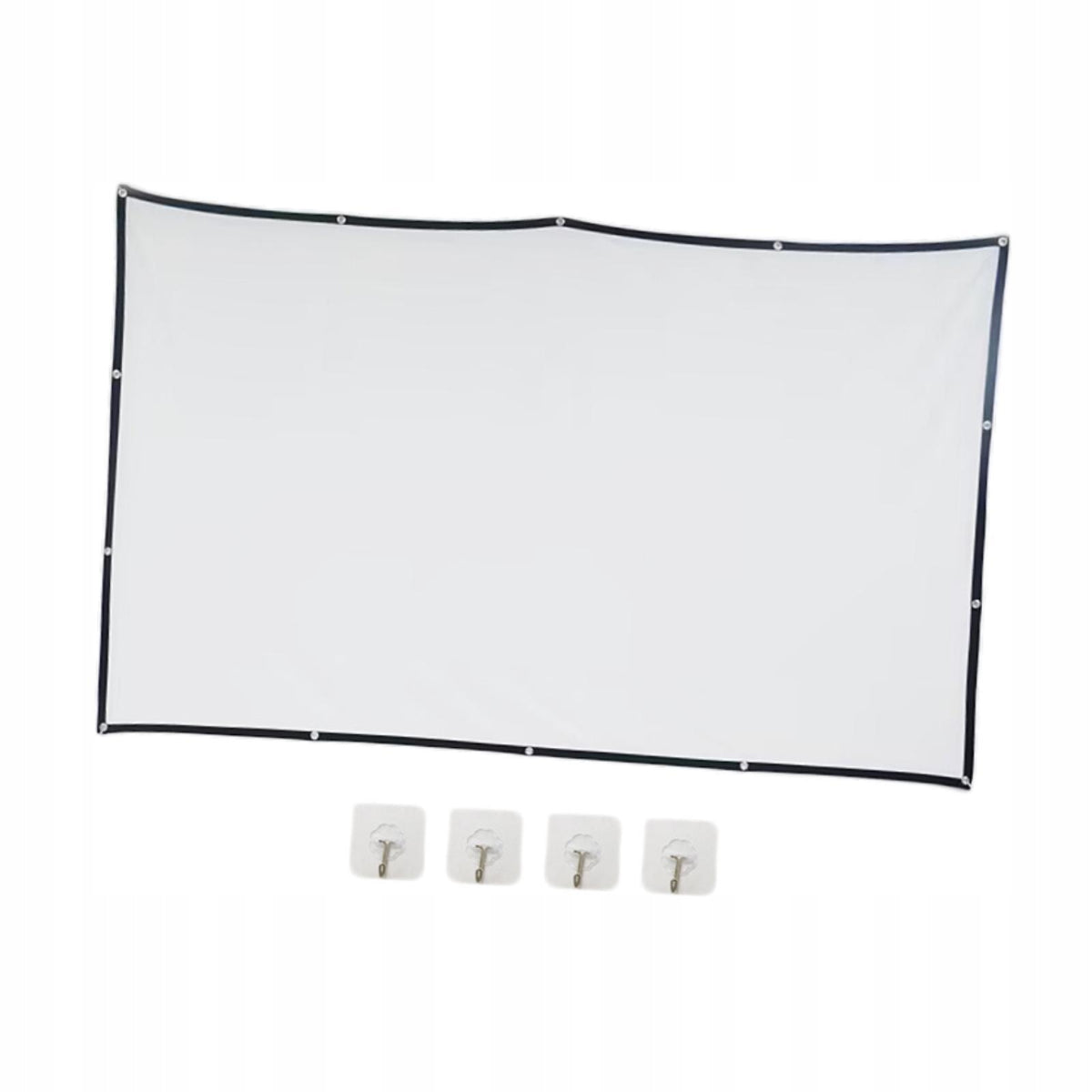 16:9 Foldable Projection Screen Portable Accessories Wrinkle 60inch