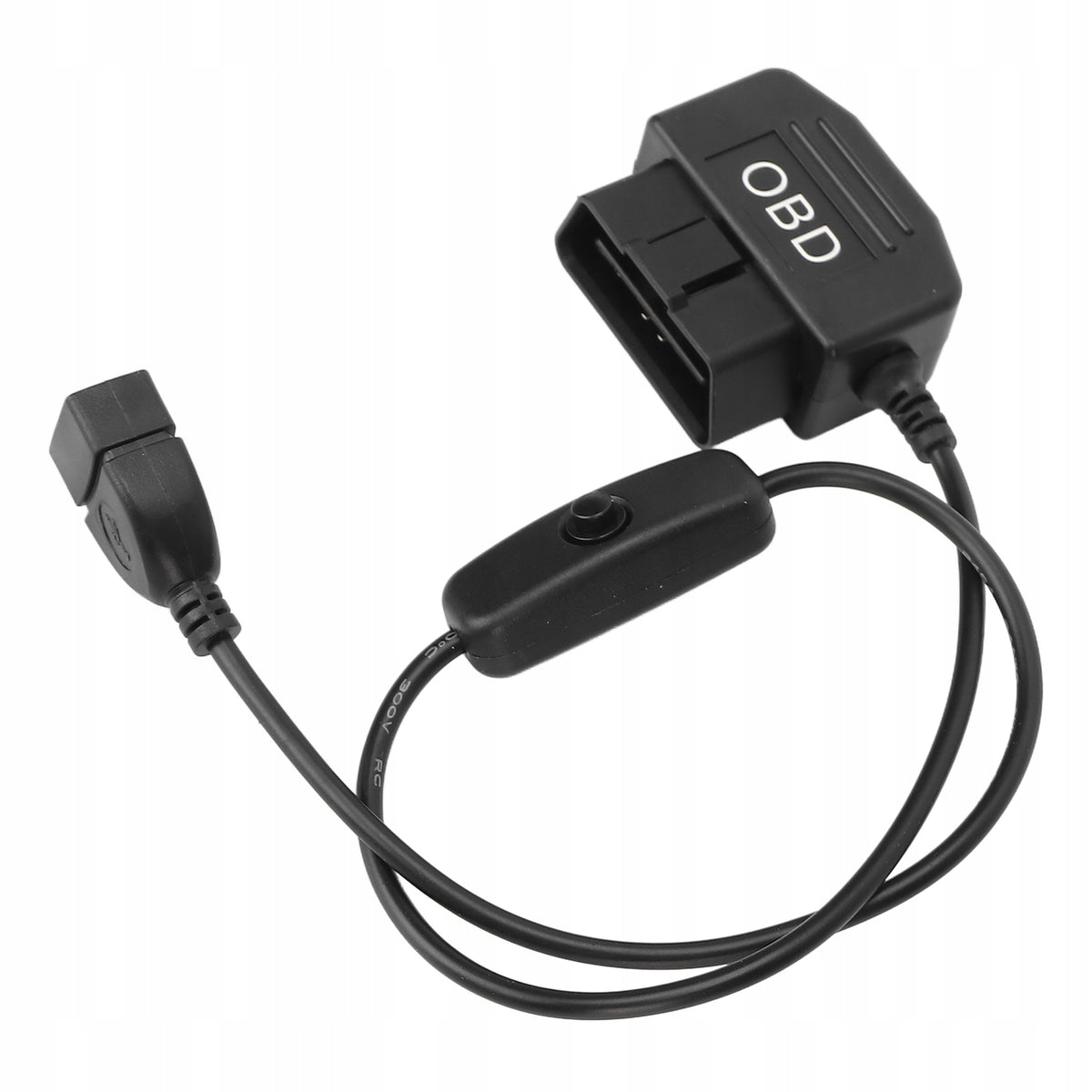 16 Pin OBD2 Male Plug USB Charging Power Cable 3Y Cable