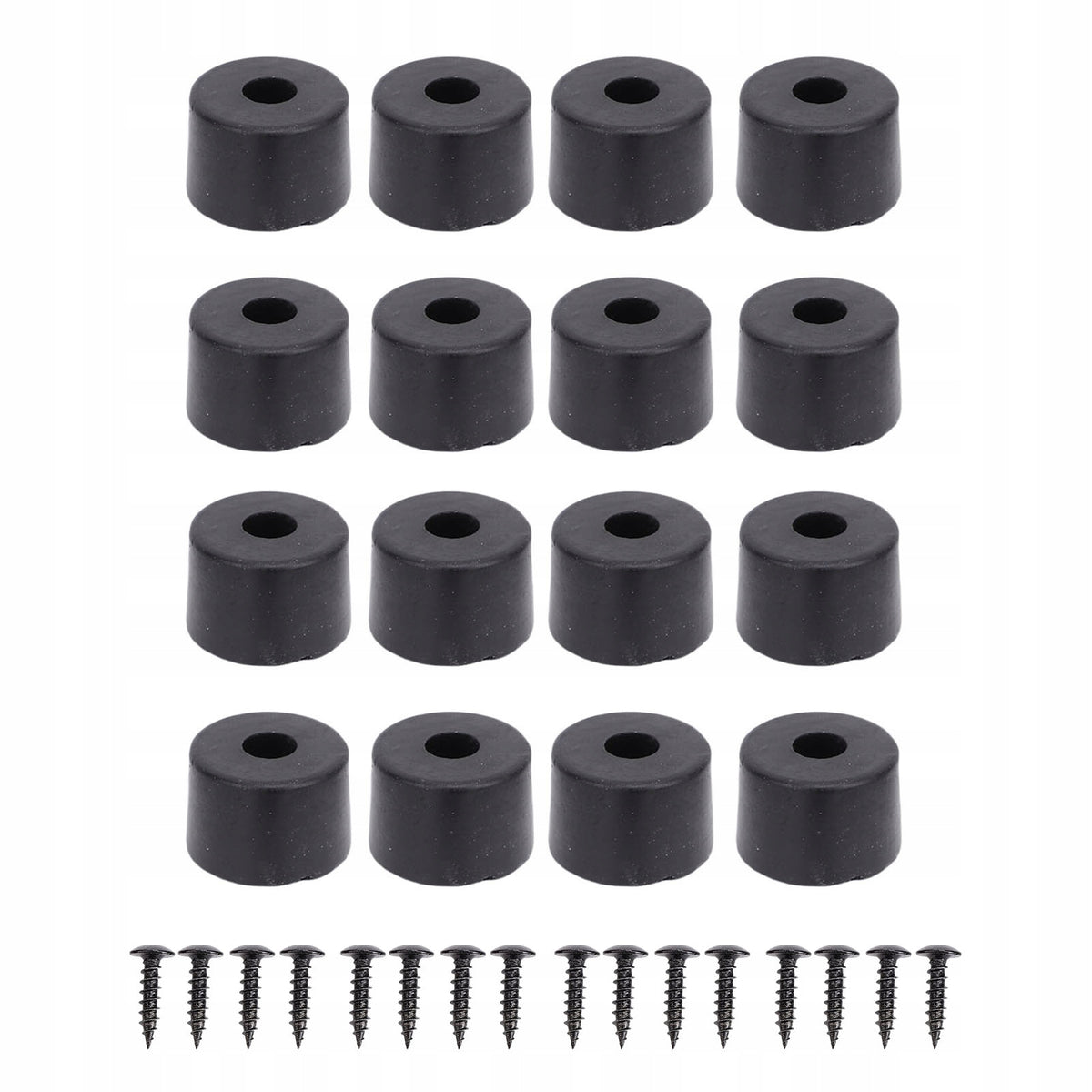 16PCS Speaker Insulation Foot Rubber Pads Anti-Vibration RS