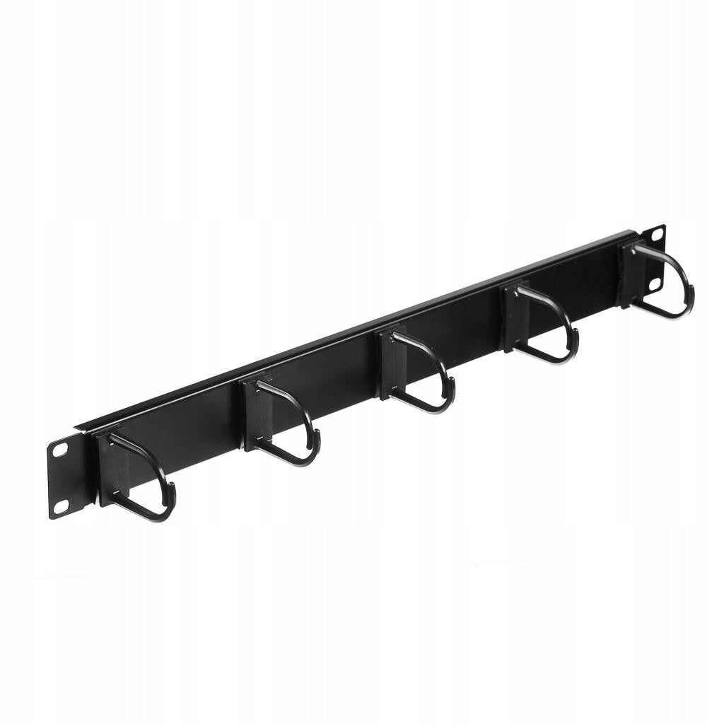 19'' 1U RACK Wire Organizer, Netrack, Black