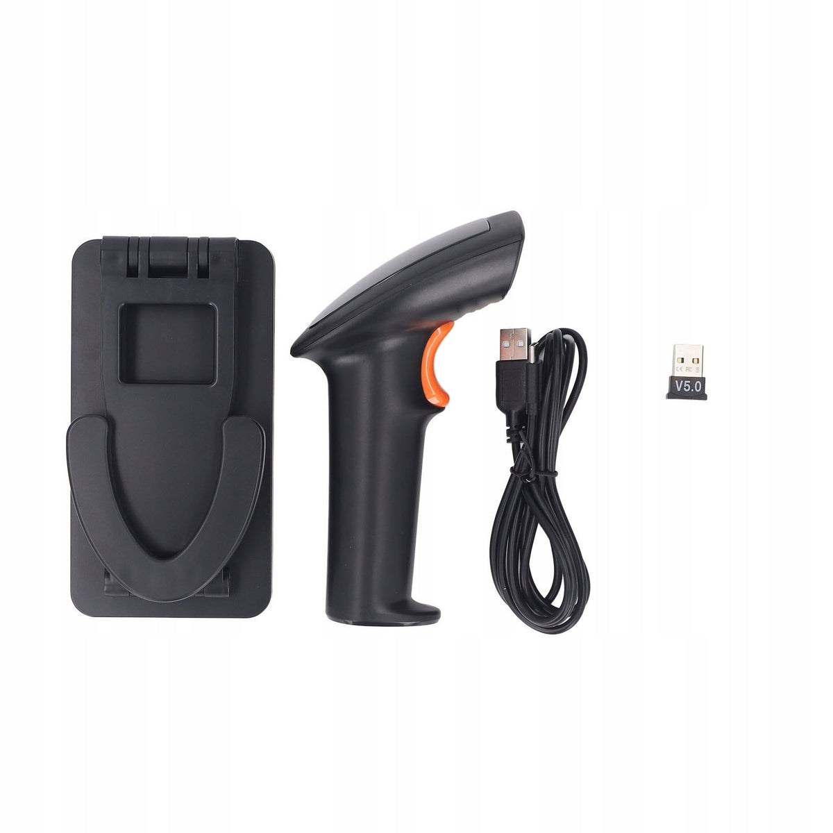 1D 2D Barcode Scanner 2,4GB BT USB Wireless and AD Printing technology other