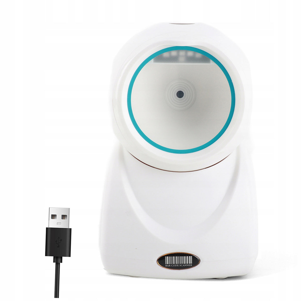 1D 2D QR Desktop Wired Barcode Scanner Fast Platform Without Y1 Printing technology other