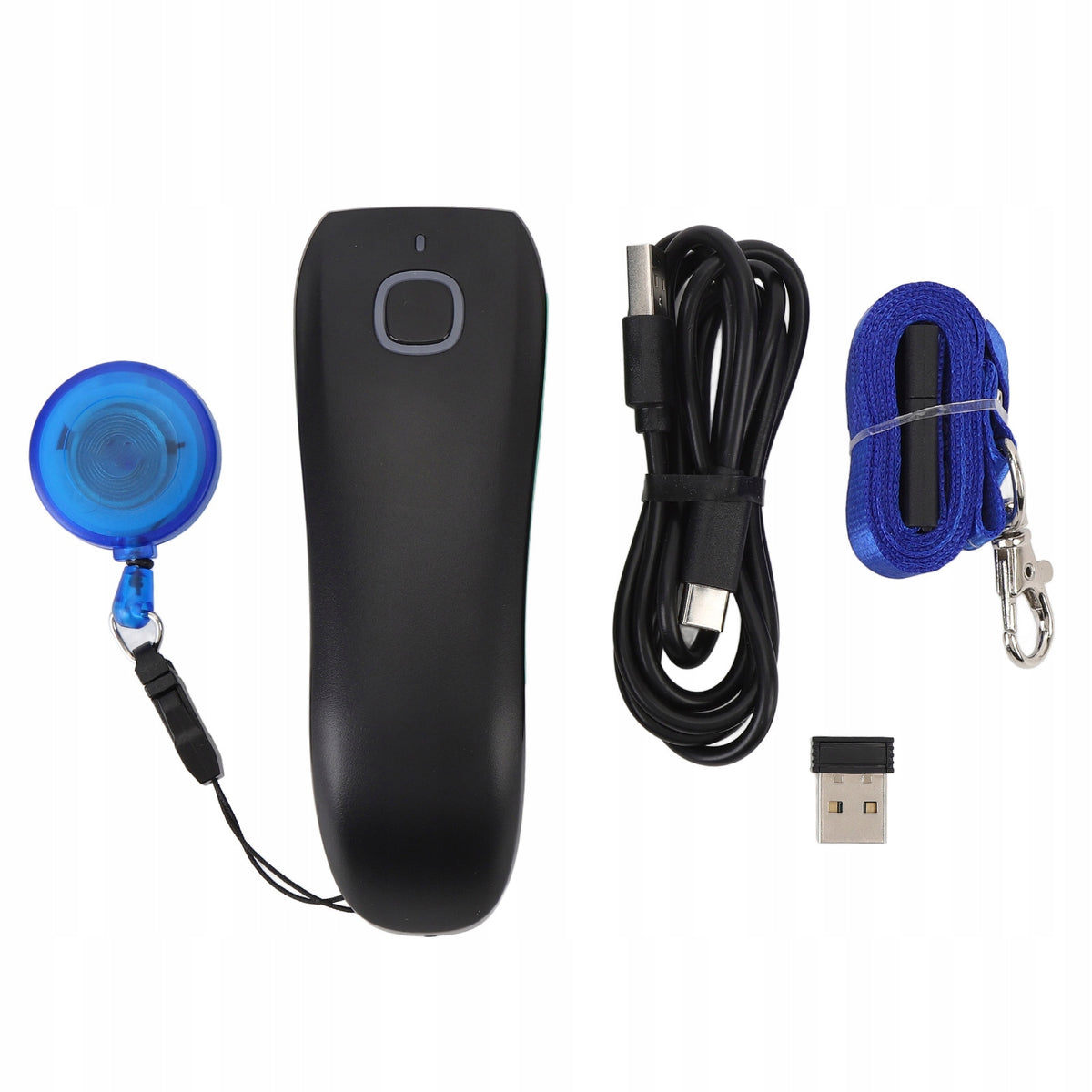 1D Barcode Scanner Wireless Portable Mini Handheld USB BT VX