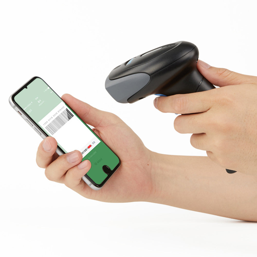1D Laser Barcode Reader Wired Code Scanner with Q5