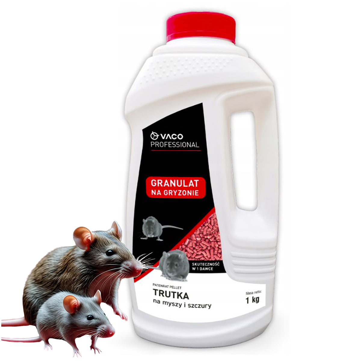 1kg Very Strong Mouse Rat Poison Granules Bromadiolone Bitrex VACO