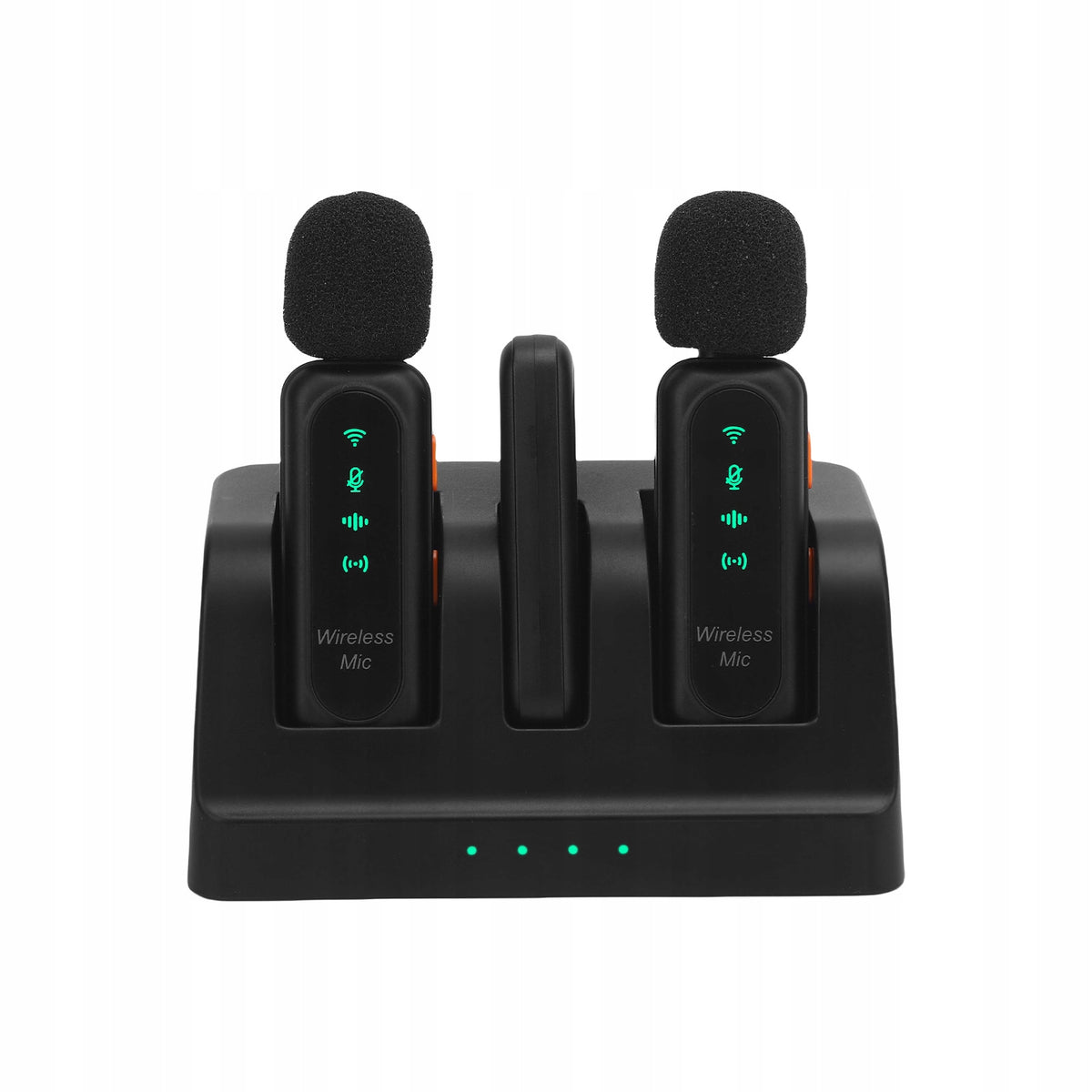 2,4G Wireless Lavalier Microphone System With KR Charging Compartment Manufacturer code AG250910063790