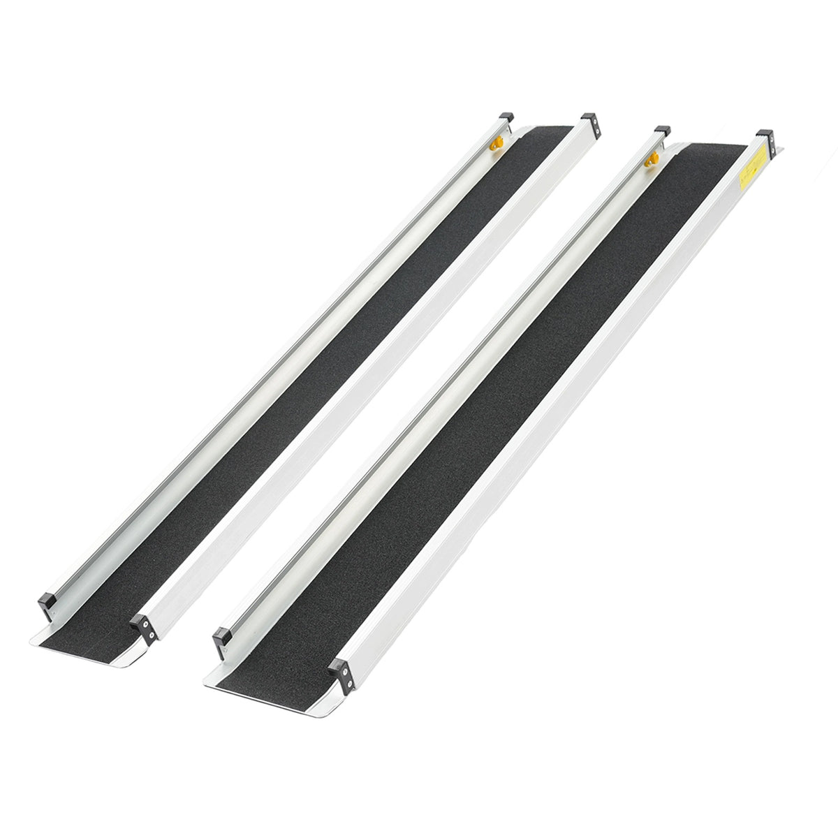 2 ALUMINUM TELESCOPIC RAMPS 8 FT 300 KG FOR WHEELCHAIR