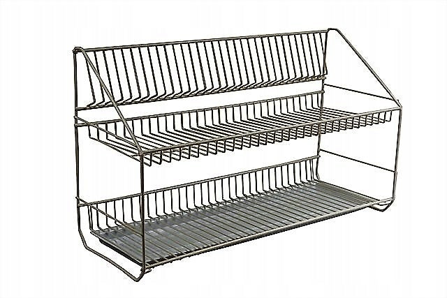 2 LEVEL DISH DRYER,CHROME ,60CM