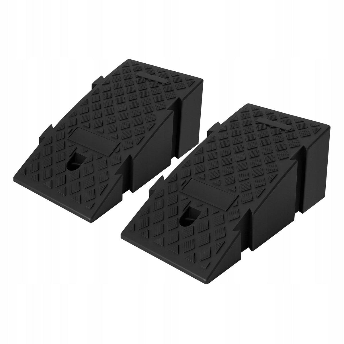 2 Pack Overrun Ramps, Car Service Ramps, Portable