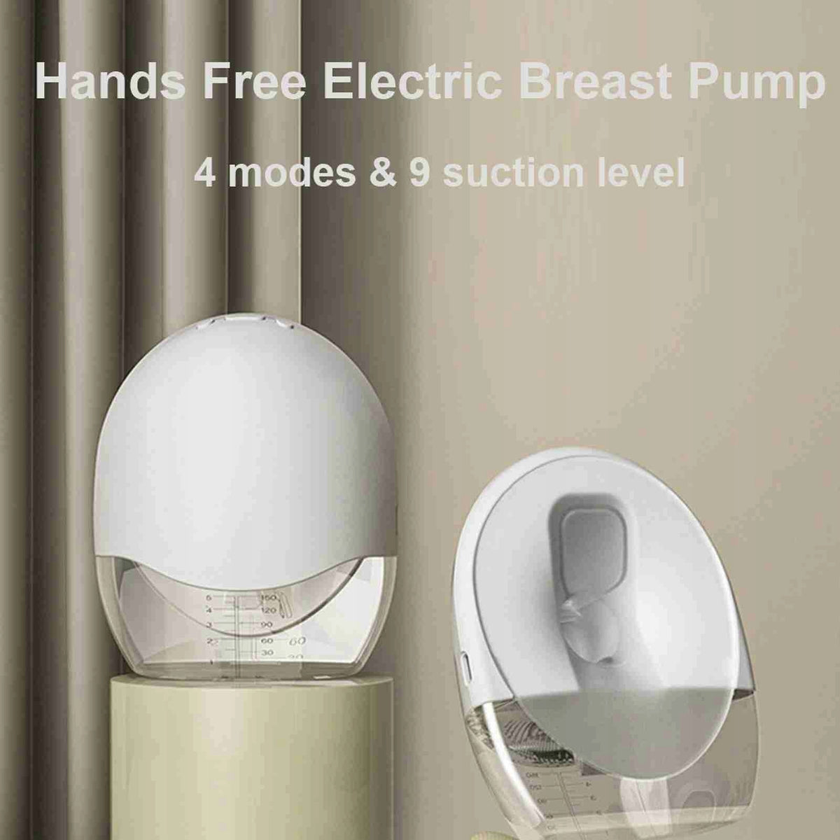 2-Pack Portable Hand Carrying Pump Free Electric Breast Pump