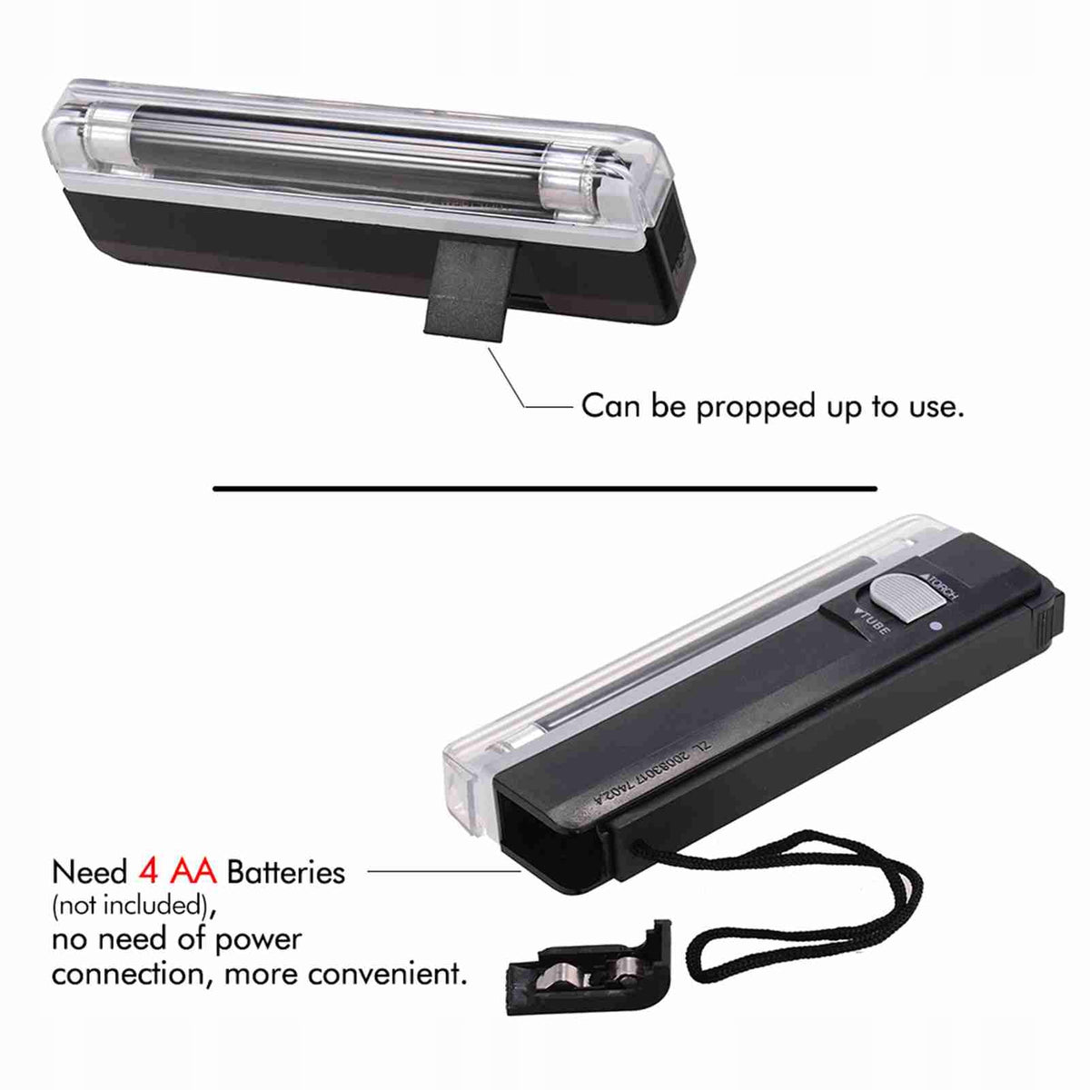2-in-1 Portable Mini Money Detector Counterfeit Banknote QF Printing technology other