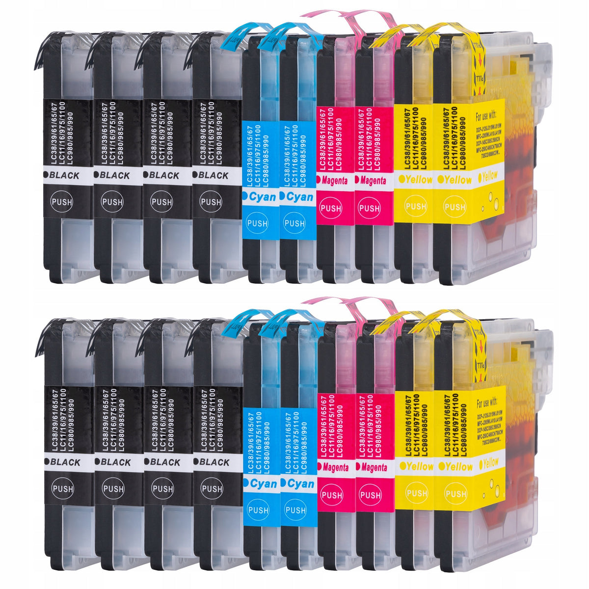 20 LC1000 INK FOR BROTHER DCP135c DCP150c PRINTER
