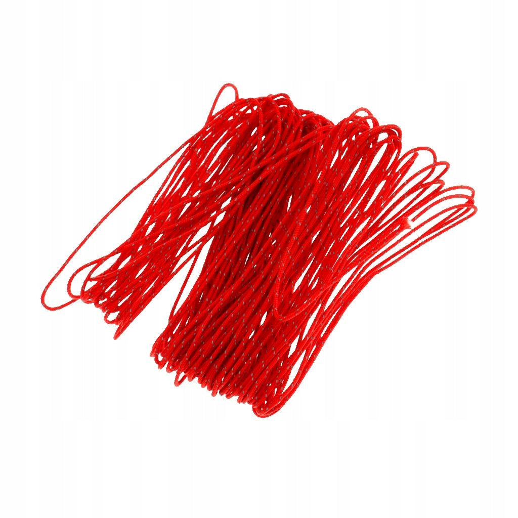 20 Meters Guyline Rope for Tents And Camping , Red Packaging status original