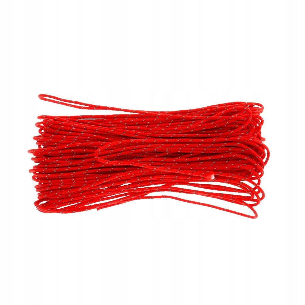 20 Meters Guyline Rope for Tents And Camping , Red
