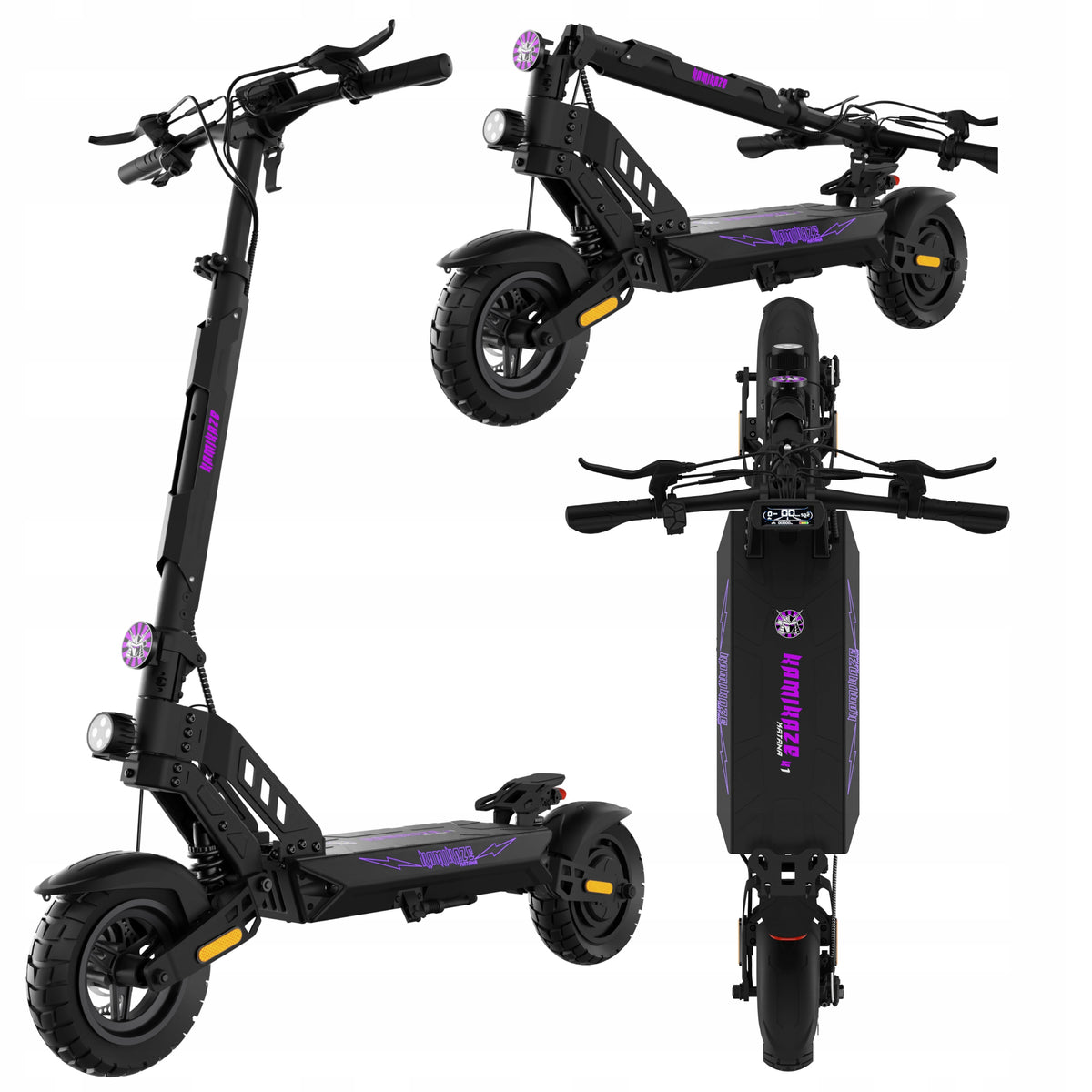 2025 Electric Scooter Kamikaze K1 Katana RGB, 1400W, NFC Lock