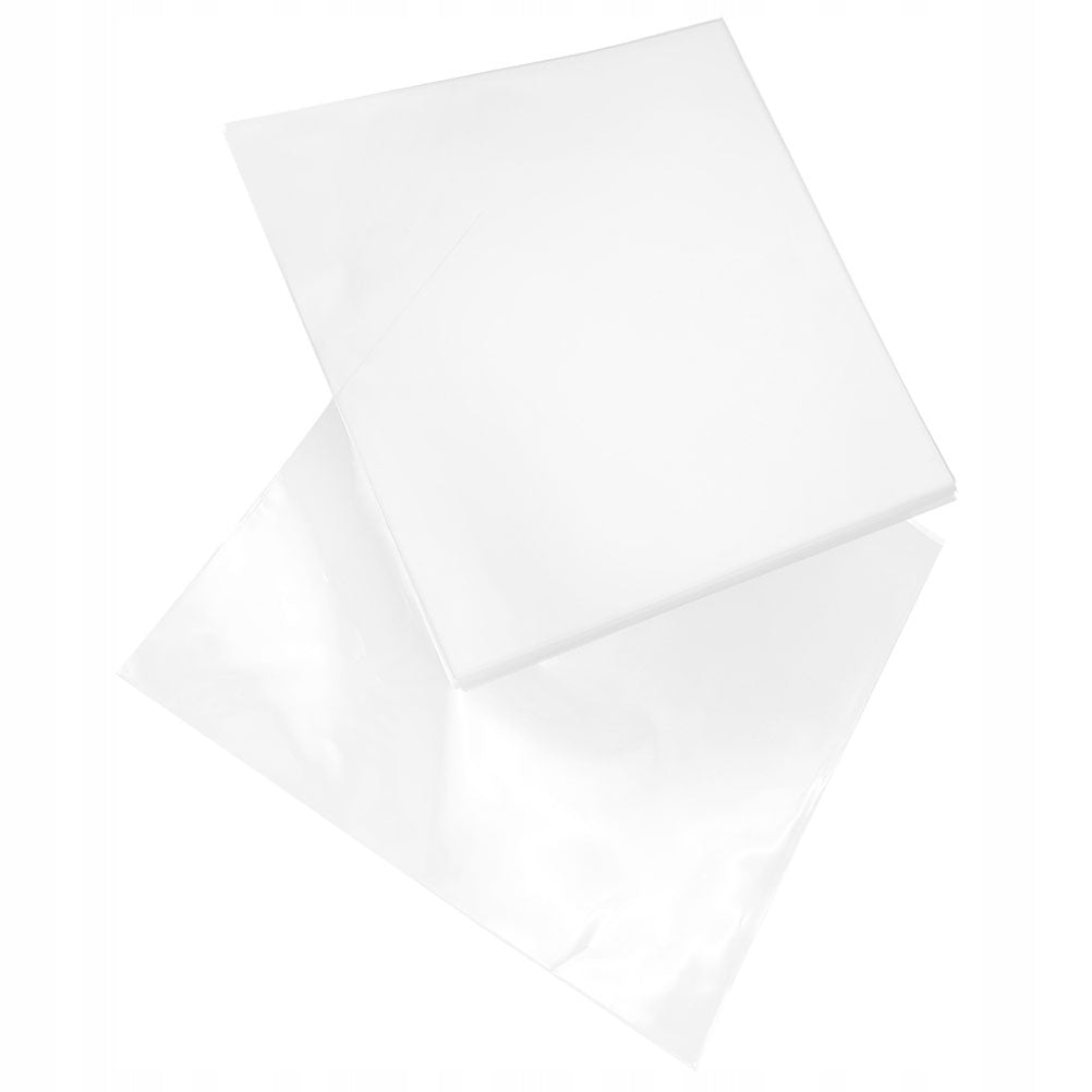 20PCS DURABLE PLASTIC VINYL RECORD SLEEVES FOR ALBUM PROTECTION AND STORAGE Thickness 1 μ