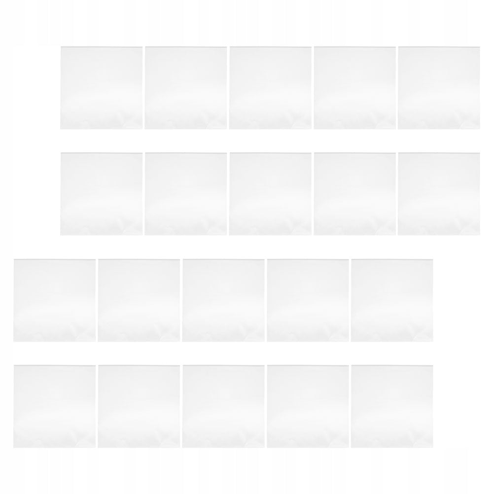 20PCS DURABLE PLASTIC VINYL RECORD SLEEVES FOR ALBUM PROTECTION AND STORAGE