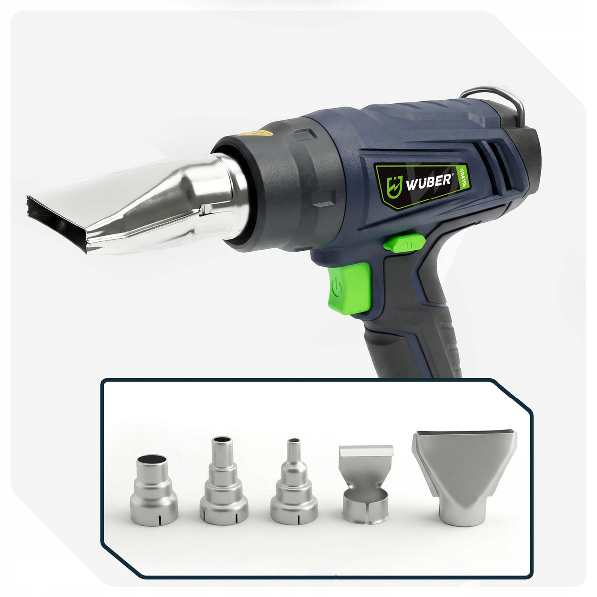 20V CORDLESS HEAT GUN SMOOTH TEMPERATURE CONTROL 50-500°C LCD STRONG Packaging status original