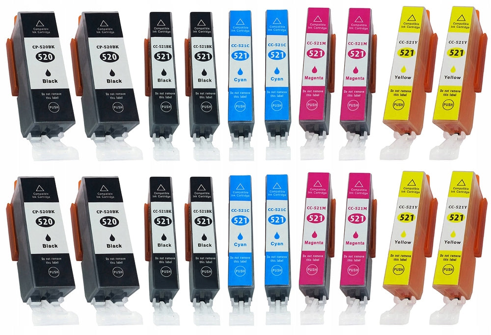 20x INKS FOR CANON PIXMA IP4600 IP3680 IP3600