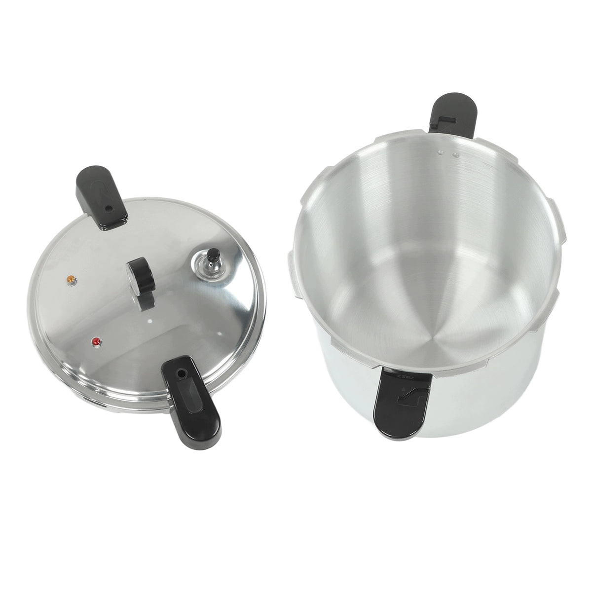 23L Aluminum Alloy Pressure Cooker with XC Pressure Gauge Brand no brand