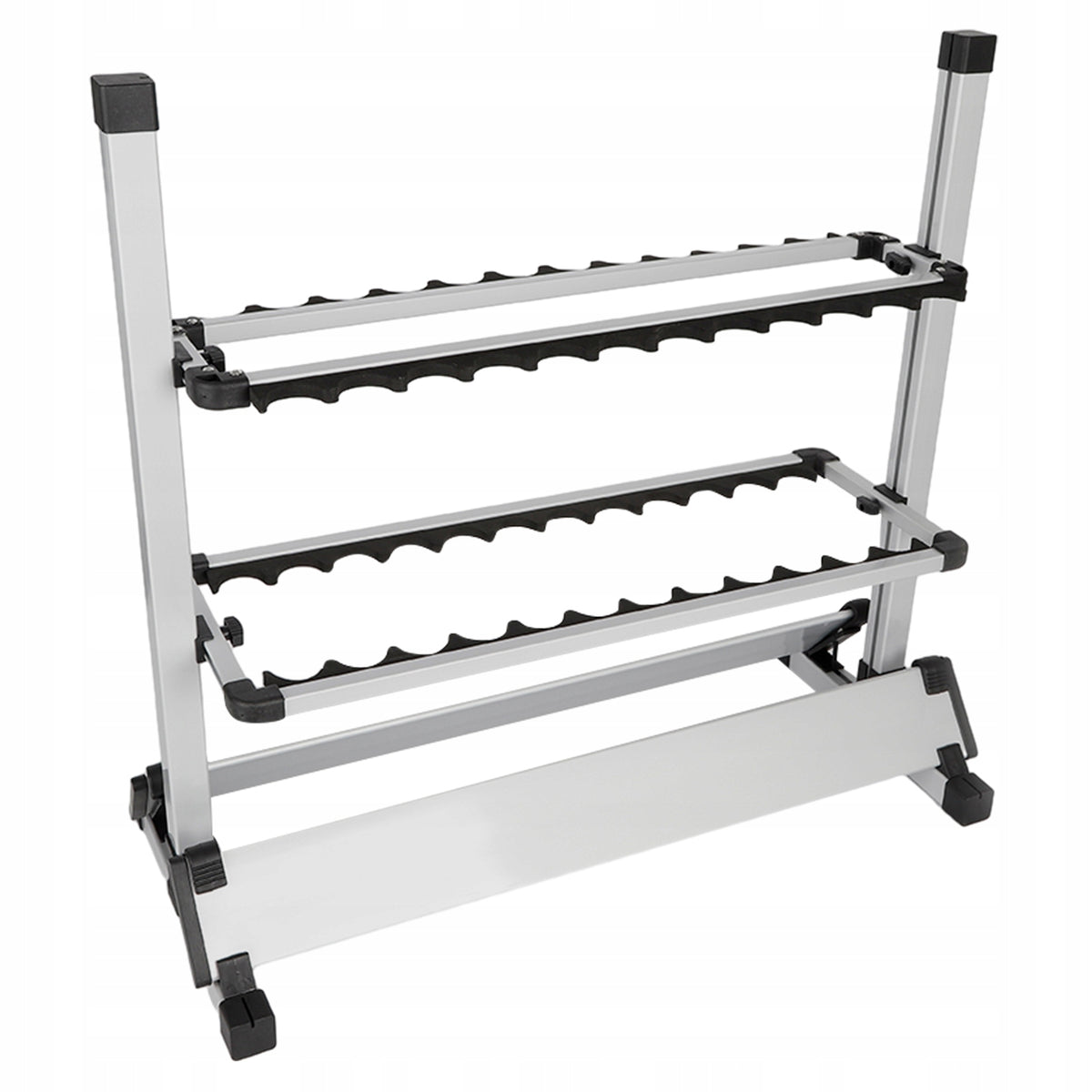 24 RODS ROD HOLDER SLOTTED SHELVES DIAMETER OF EACH GROOVE 4,5 CM