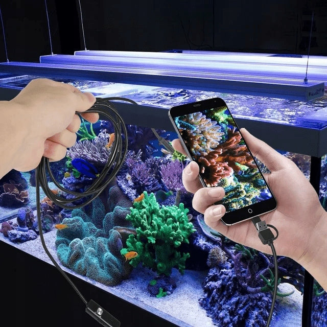 2M INSPECTION ENDOSCOPE CAMERA FOR COMPUTER PHONE PC ANDROID ENDOSCOPE Manufacturer code KAMERA ENDOSKOPOWA DO TELEFONU LAPTOPA