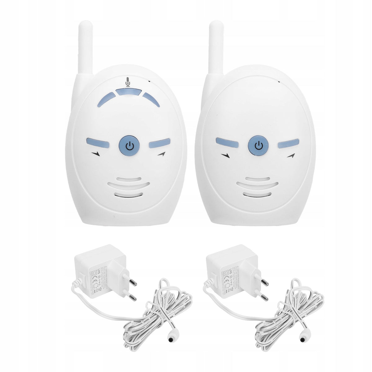 2PCS BABY MONITOR SOUND 2.4GHZ WITH LULLABY NIGHT LIGHT AND TALK