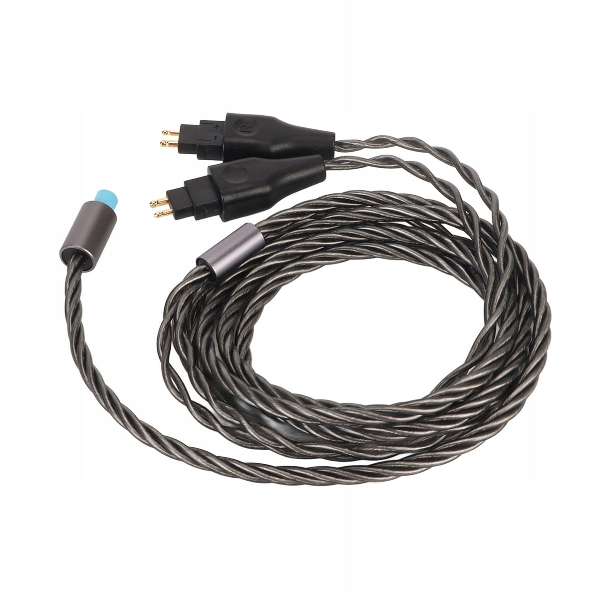 2PIN SOUND CABLE 3 IN 1 SILVER REPLACEMENT COPPER NX CABLE