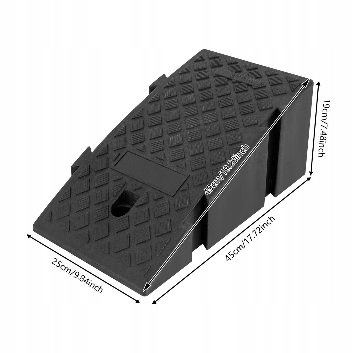 2Pcs Portable Non-Slip Plastic Load Ramp,Car Service Ramps Manufacturer code syh934