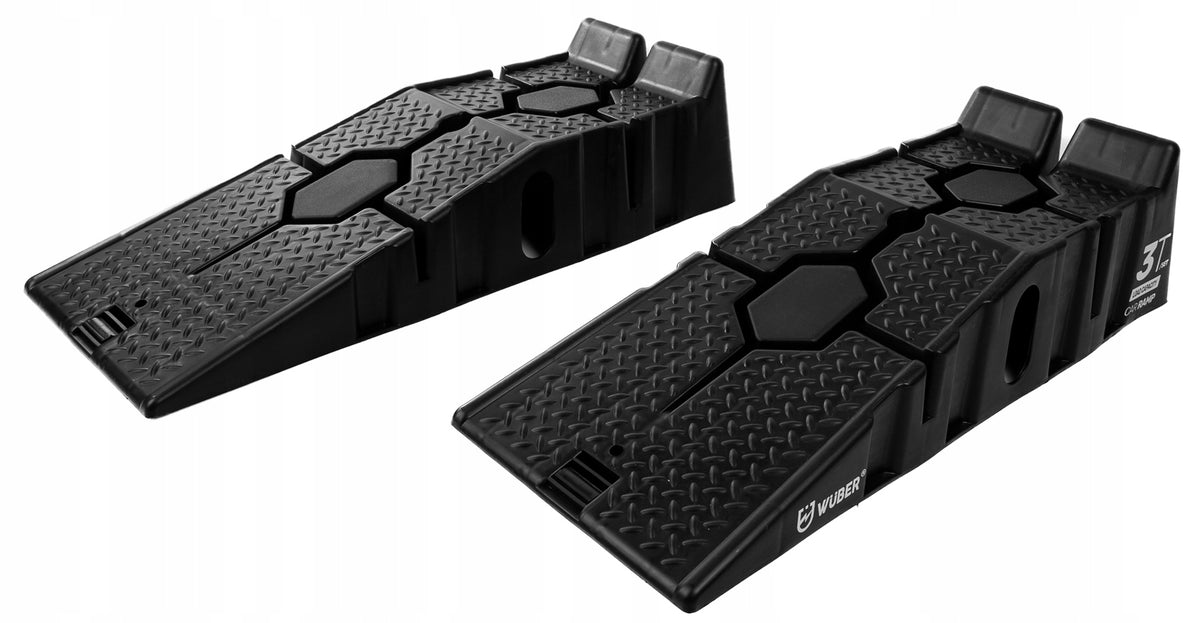 2X 2 PCS CAR RAIDS WORKSHOP RAMPS OVERRUN PLATFORMS WIDE Brand Wuber