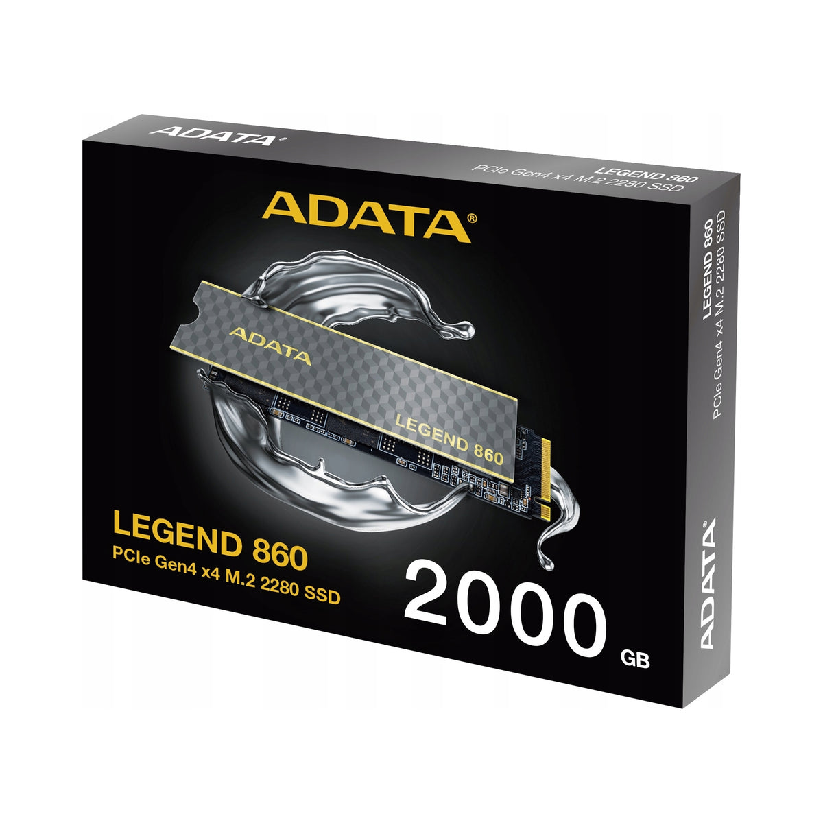 2X ADATA 2TB M.2 PCIe Gen4 NVMe LEGEND 860 SSD