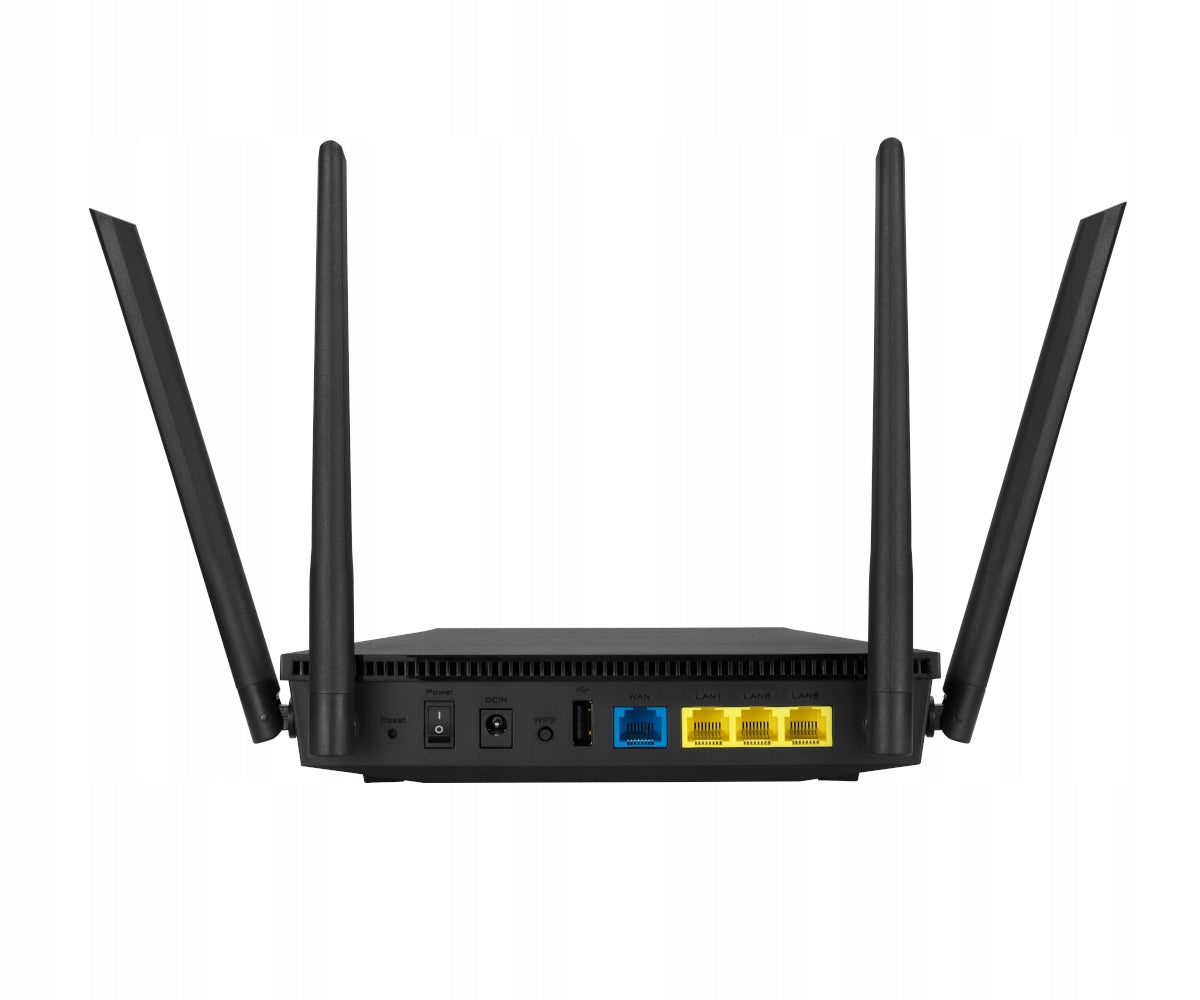 2X ASUS RT-AX53U Router (1800Mb/sa/b/g/n/ac/ax, 1xUSB, 3xLAN) Manufacturer ASUS