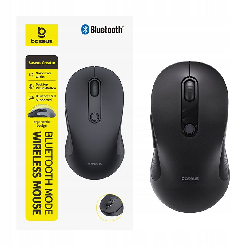 2X BASEUS WIRELESS MOUSE BLUETOOTH COMPUTER MOUSE OPTICAL QUIET