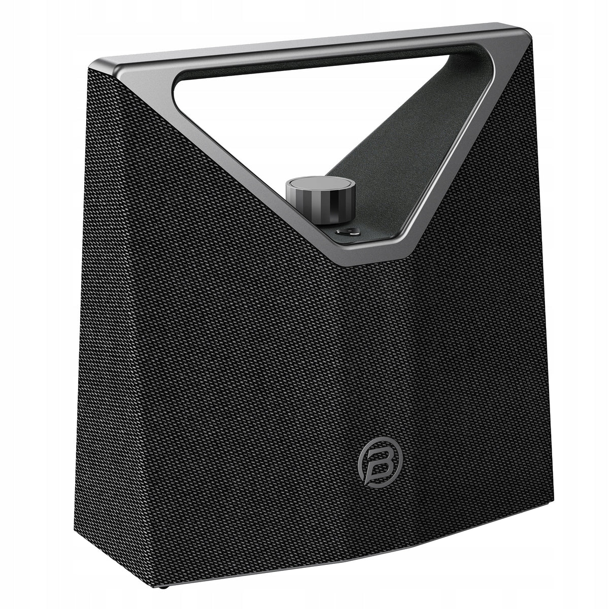 2X BUGANI BRIEF PLUS PORTABLE WIRELESS BLUETOOTH SPEAKER BLACK SILVER Brand BUGANI