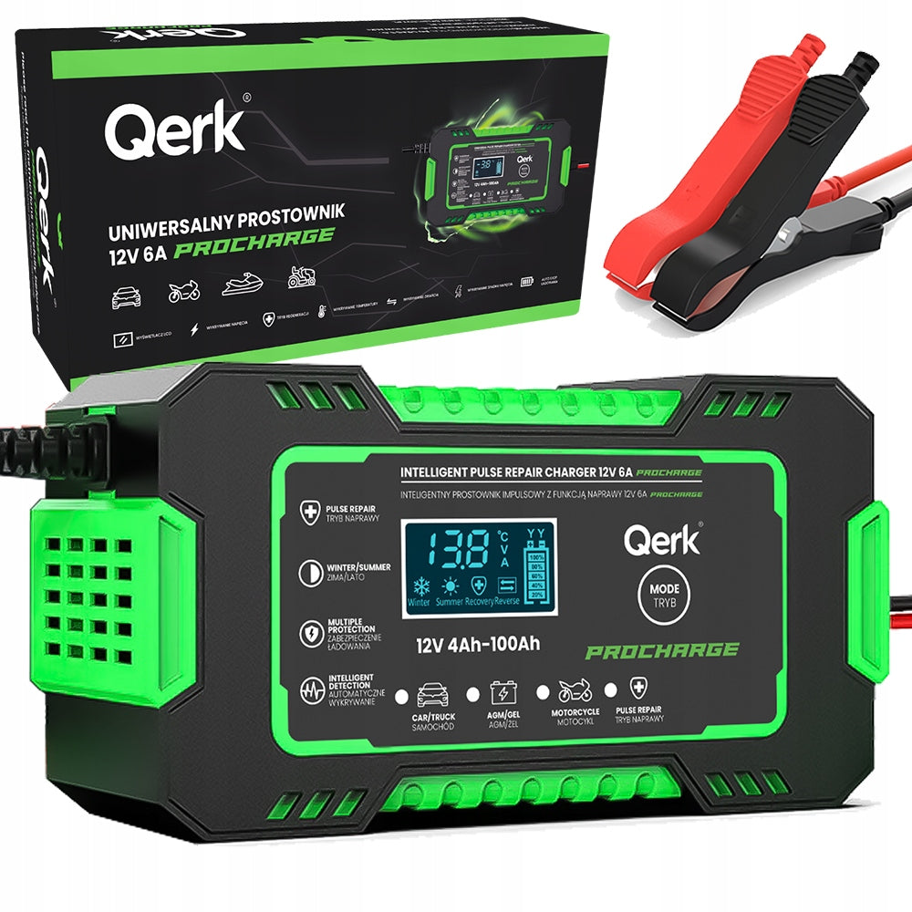 2X Car Pulse RECTIFIER 12V 6A Battery Repair Smart
