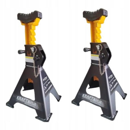 2X Car Stands Support 2 T 2 Pieces Kraft&Dele