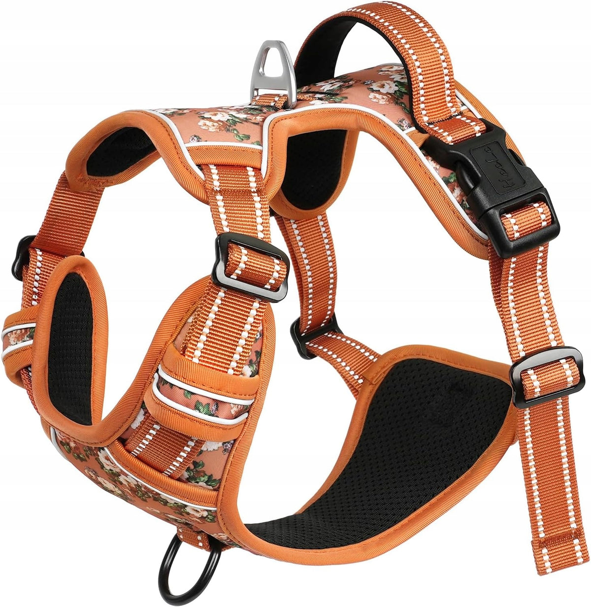2X DOG HARNESS XS FLORAL BREATHABLE ADJUSTABLE WITH REFLECTIVE HANDLE Manufacturer code 5906957759891