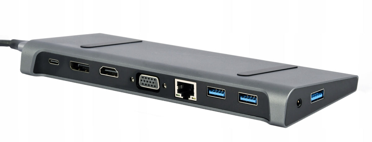 2X Docking Station Multi Adapter Hub USB-C Gembird