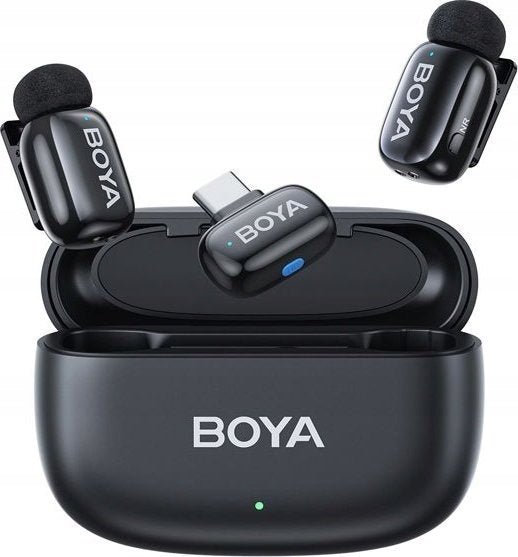 2X Dual Wireless Microphone BOYA Mini-14 USB-C + Charging Case Manufacturer code BOYA Mini-14