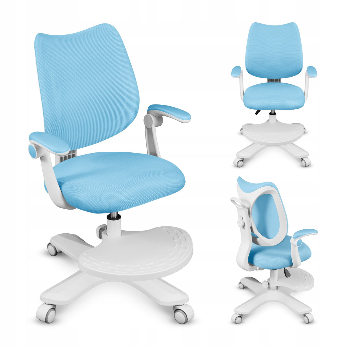2X Ergonomic chair Huzaro Mark Adler Junior 4.6 Blue