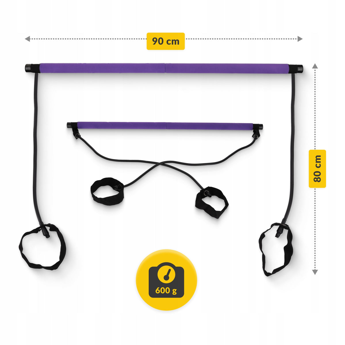 2X Exercise Stick - Purple Brand 4FIZJO